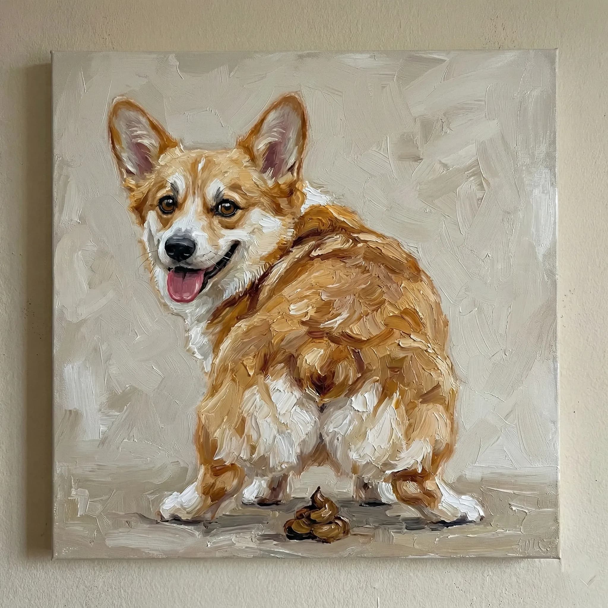 Clean Studio background, Full Masterpiece poop level