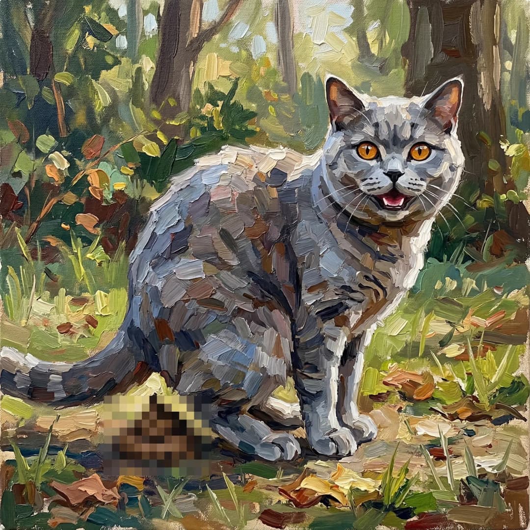 Lady Whiskers III — British Shorthair